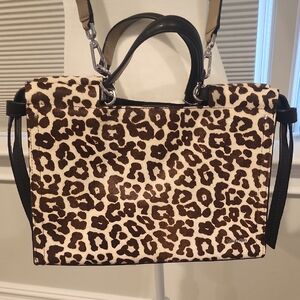 Calvin Klein Animal Print Shoulder Bag